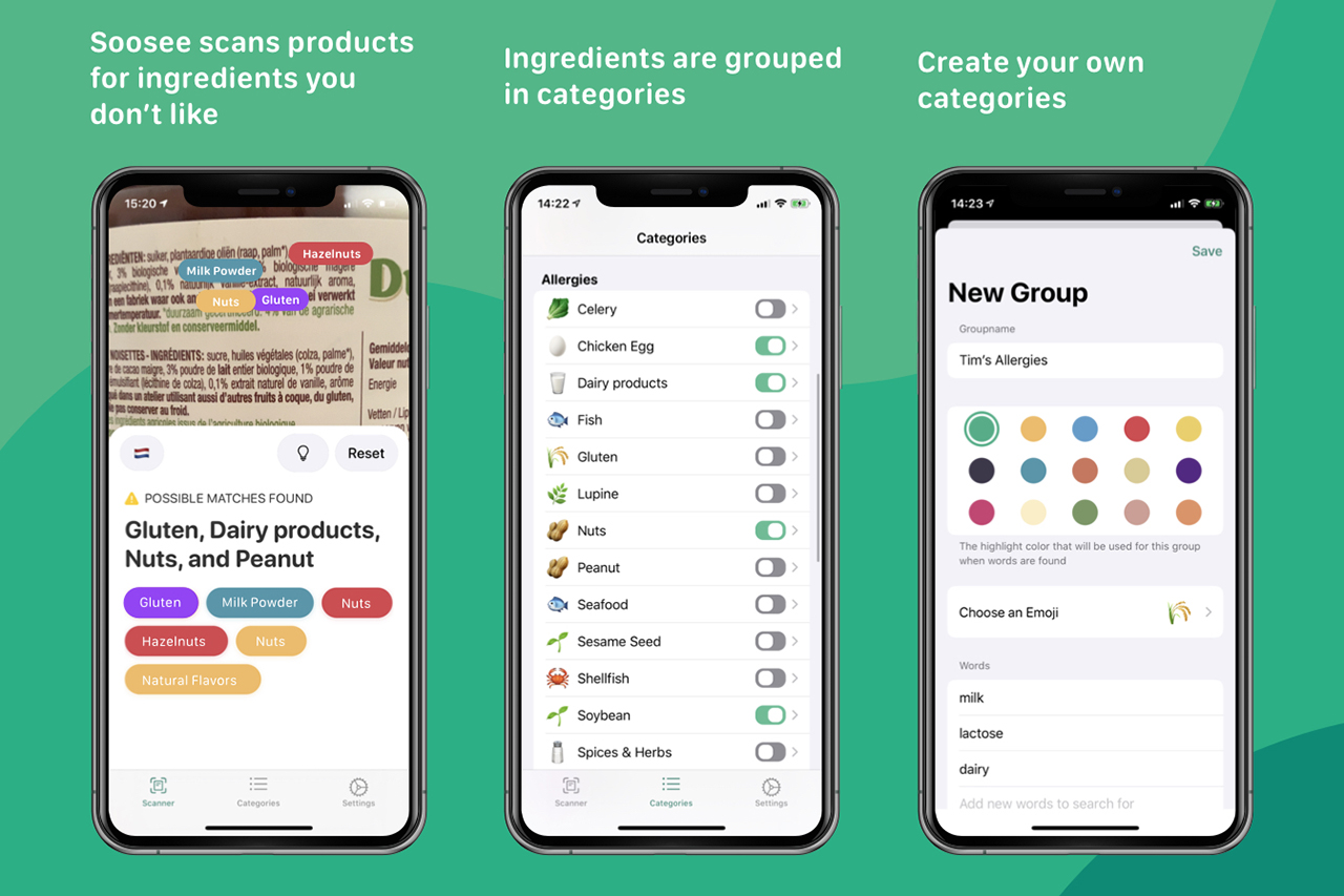 ga verder nationale vlag dief Soosee: een app die ingrediënten kan scannen - Beste Vegan Producten